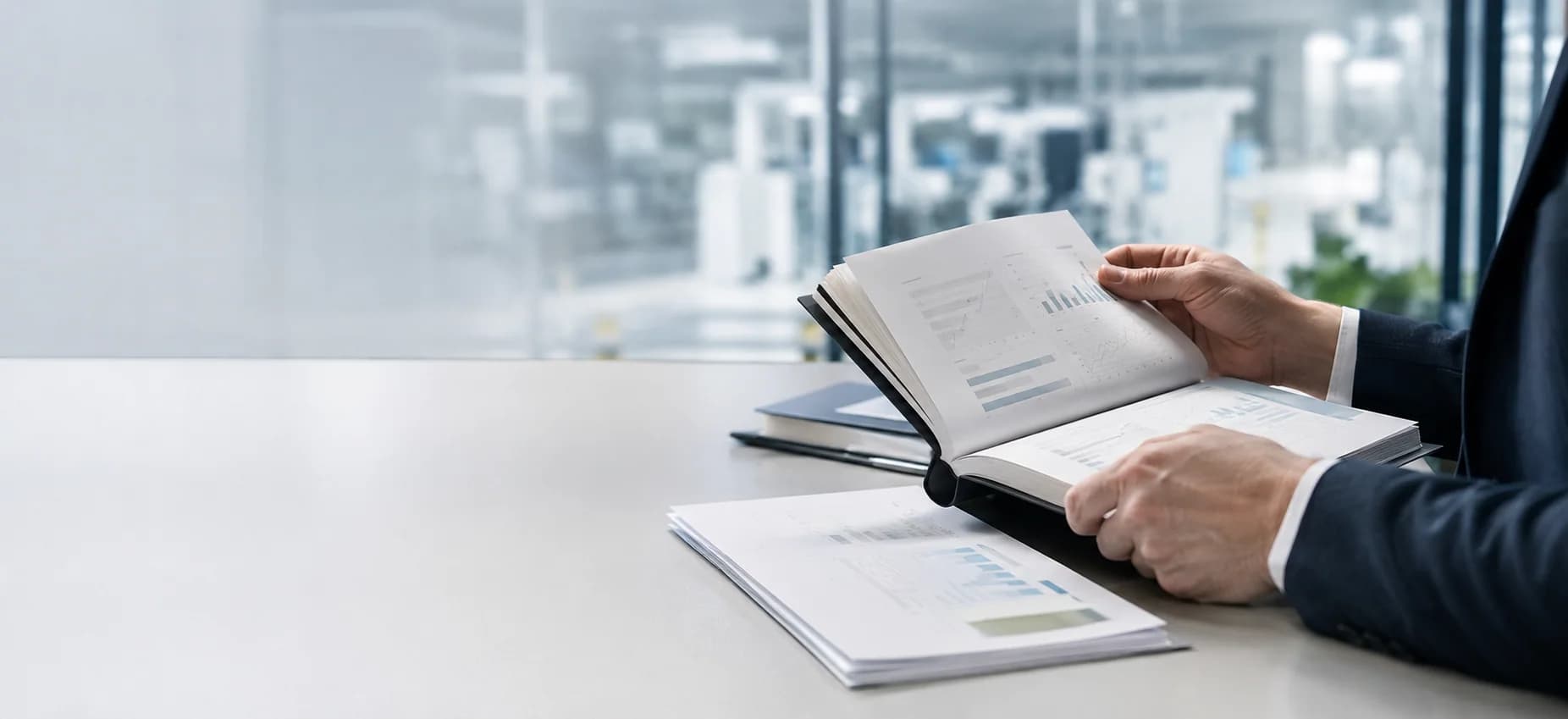 Reviewing a corporate report